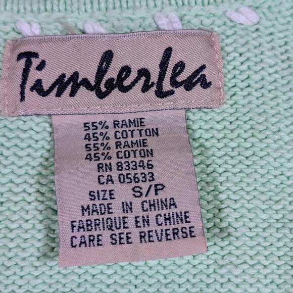 TIMBERLEA FLAMINGO EMBROIDERED SWEATER VEST - Picture 5 of 6